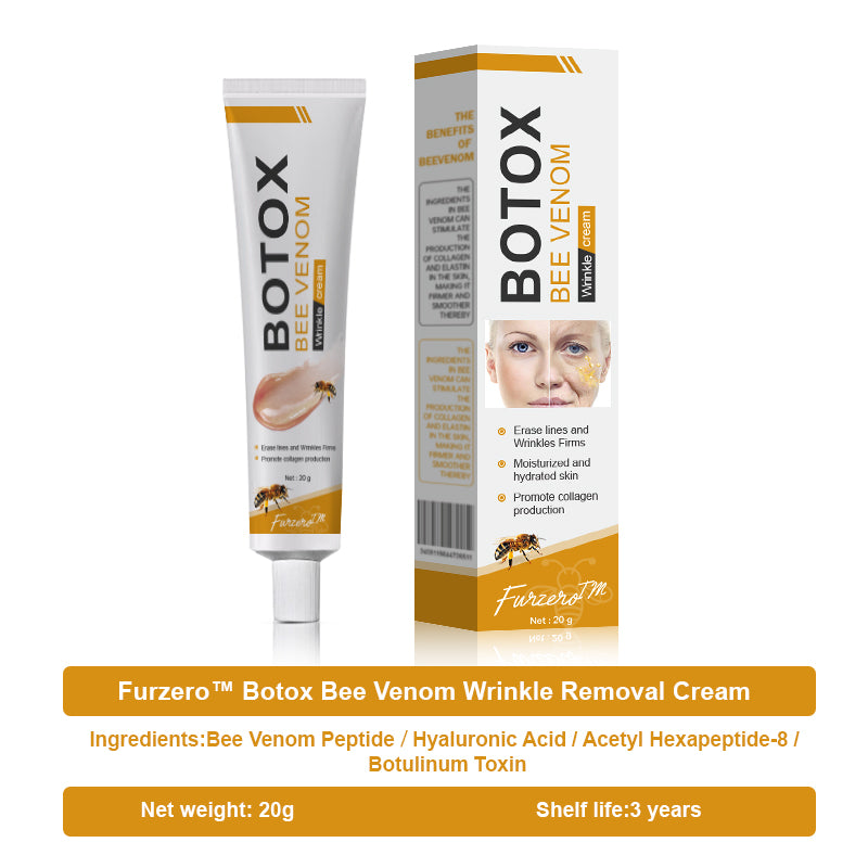 (✅🎁Made and shipped from Canada👨⚕️) Furzero™ Botox Bee Venom Wrinkle Removal Cream- LAST DAY 70% OFF