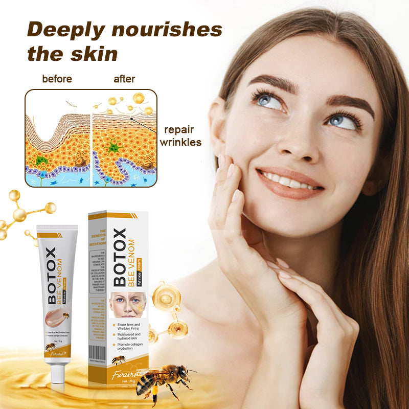 (✅🎁Made and shipped from Canada👨⚕️) Furzero™ Botox Bee Venom Wrinkle Removal Cream- LAST DAY 70% OFF