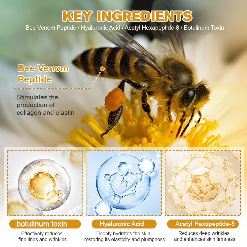 (✅🎁Made and shipped from Canada👨⚕️) Furzero™ Botox Bee Venom Wrinkle Removal Cream- LAST DAY 70% OFF