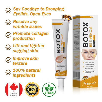 (✅🎁Made and shipped from Canada👨‍⚕️) Furzero™ Botox Bee Venom Wrinkle Removal Cream- LAST DAY 70% OFF